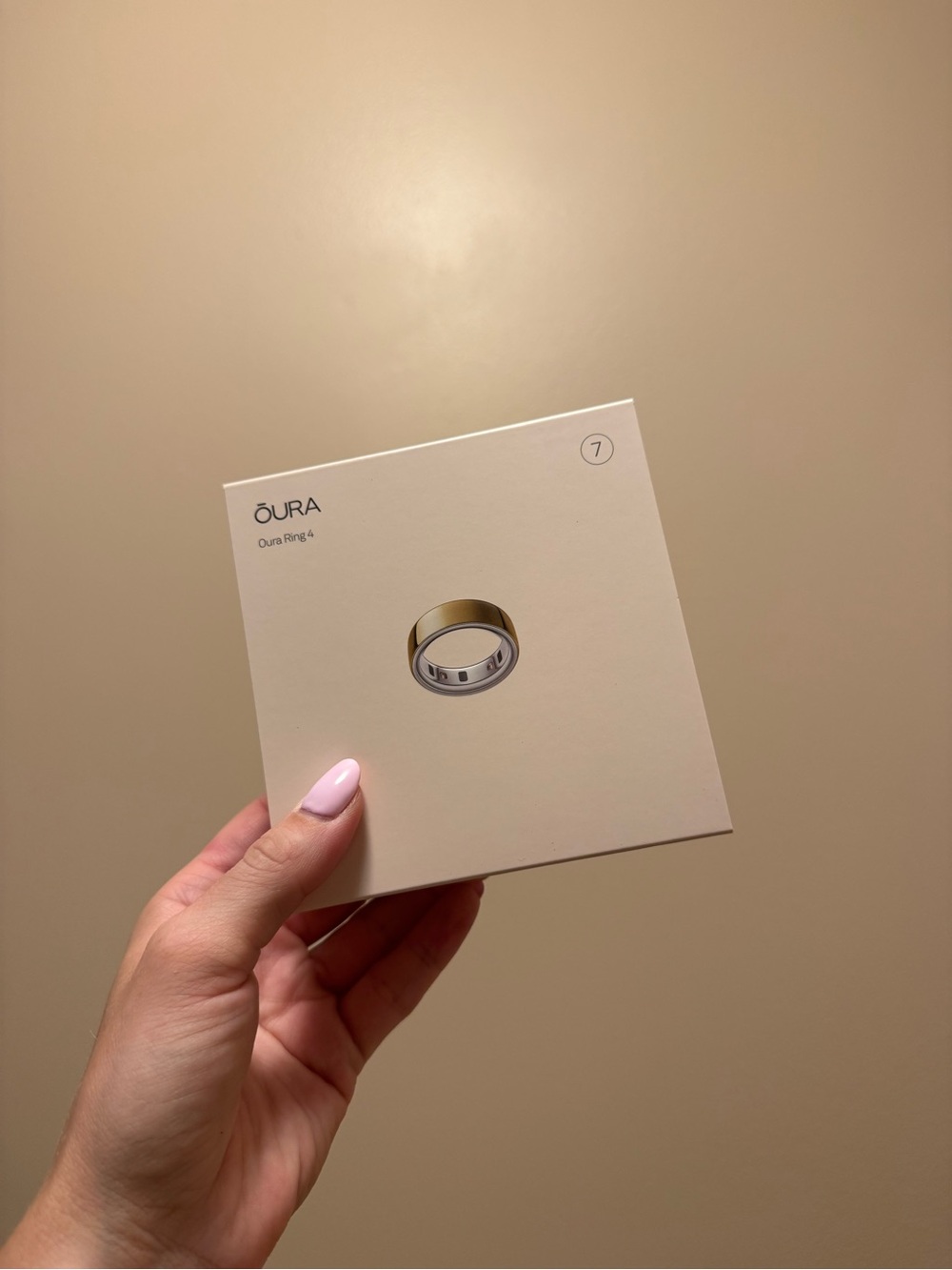 BRAND NEW Oura Ring 4 - Gold Size 7